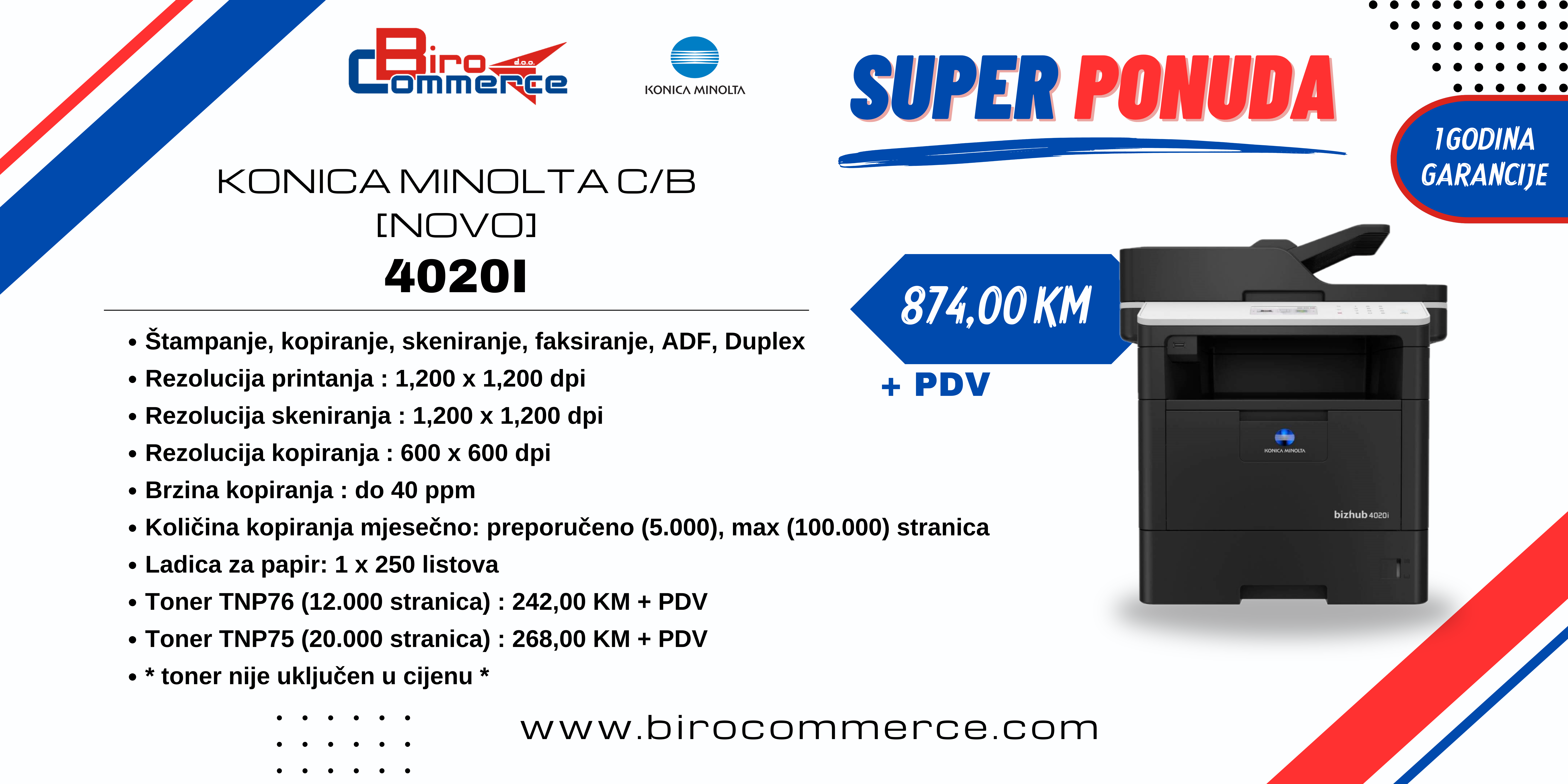 KM Bizhub 4020i