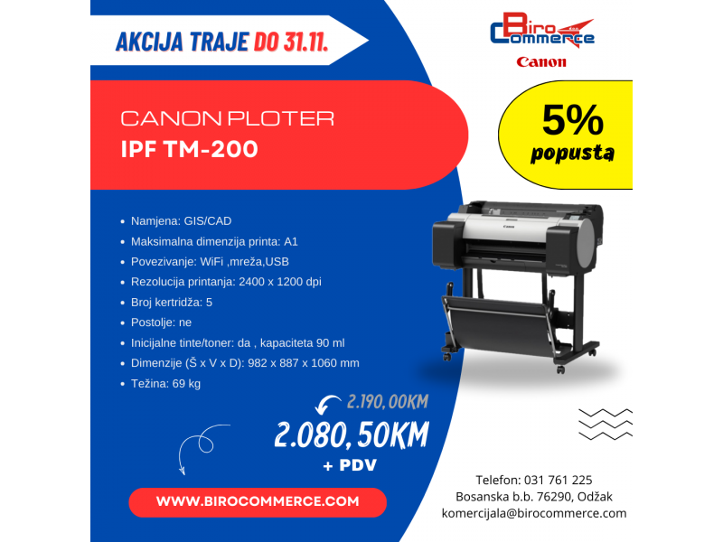 Canon Ploter printeri