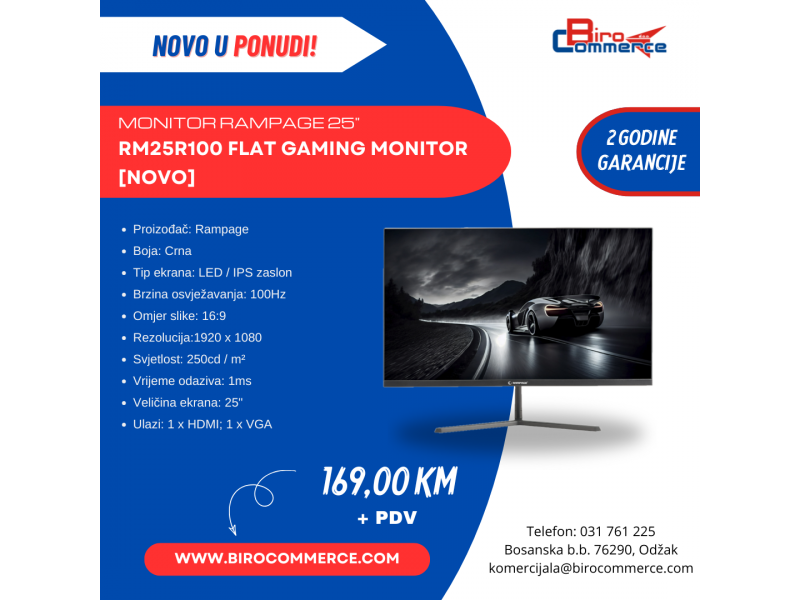 Monitor Gaming Rampage