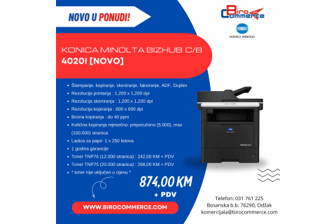 Konica Minolta Bizhub 4020I
