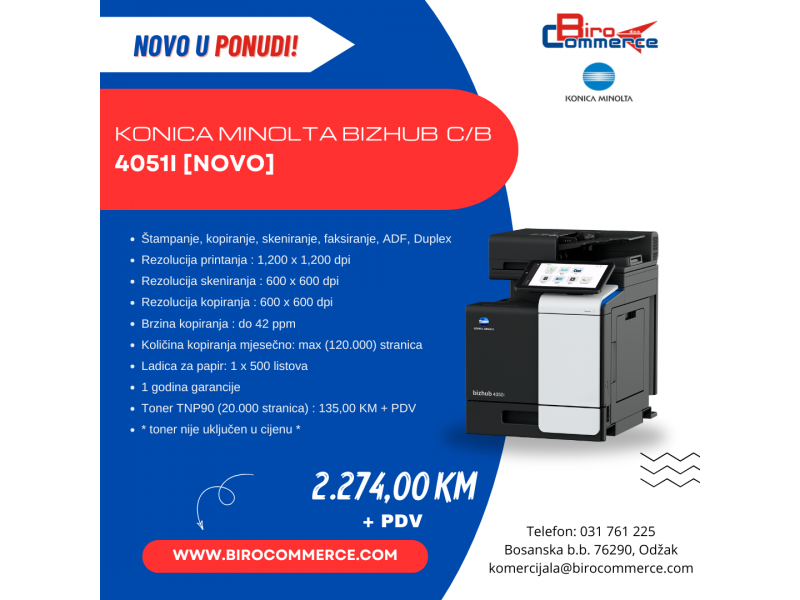 Konica Minolta Bizhub 4051i