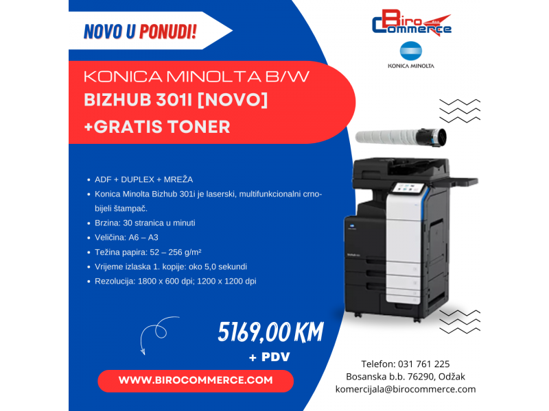 Konica Minolta Bizhub 301i