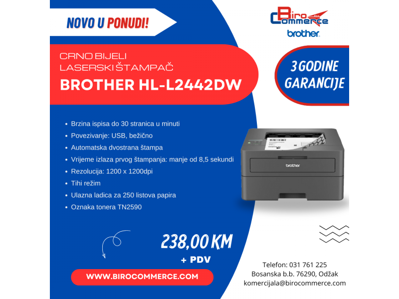 Brother HL-L2442DW