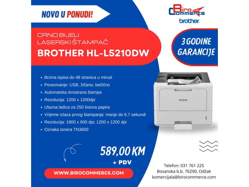 Brother HL-L5210DW