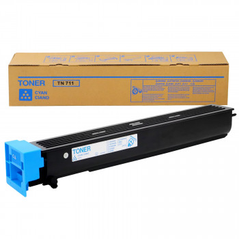 Toner Konica MInolta Bizhub 654 754 C654 C754 TN 711 CYAN KATUN 