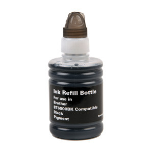Tinta BROTHER BT6000  DCP T300 T500 T700W   BLACK  KATUN