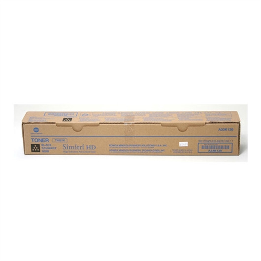 Toner BIZHUB C224 C284 C364 C224e BLACK TN321BK ORIGINAL A33K15G HALF 