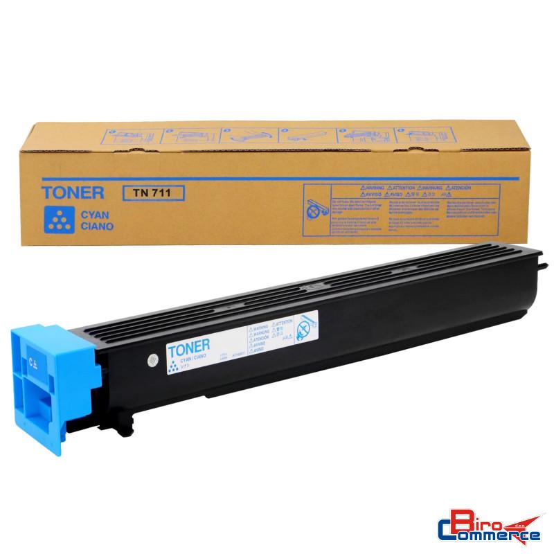 Toner Konica MInolta Bizhub 654 754 C654 C754 TN 711 CYAN KATUN 