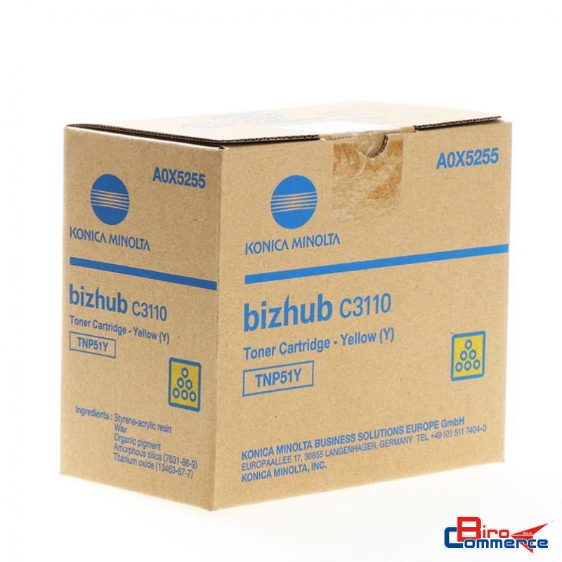 Ketridž Bizhub C3110 YELLOW TNP-51Y ORIGINAL A0X5255 