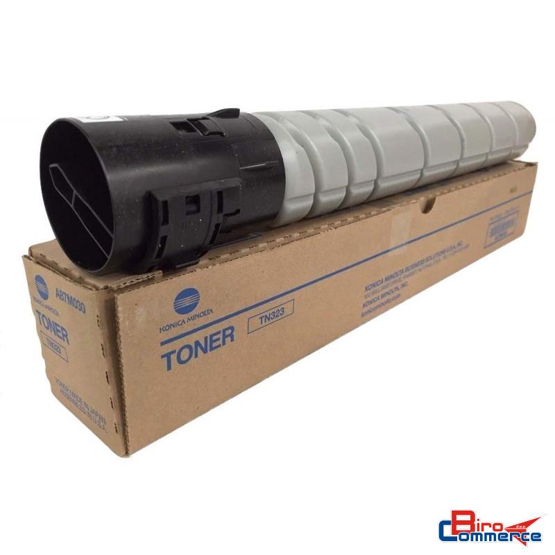 Toner BIZHUB 227 287 367 BLACK TN323 ORIGINAL 