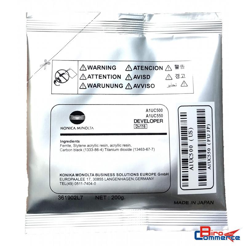 Starter KONICA MINOLTA BIZHUB 164/165/185/215/226/266 DV116 ORIGINAL A1UC550 